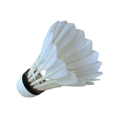 Badminton Shuttlecock, Color : White