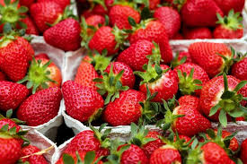 Fresh Strawberries, Packaging Type : Red