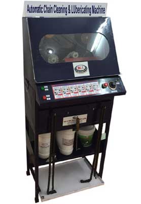 Chain Cleaning Lubricating Machine