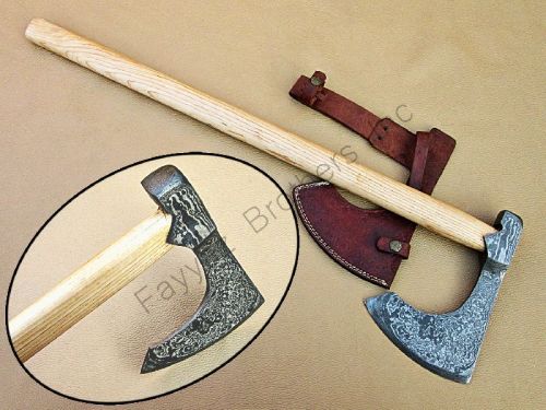 Axe 7 Custom Made Damascus Steel Axe