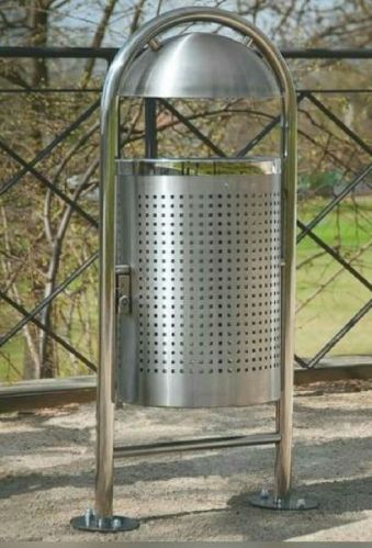 Stainless steel dustbin