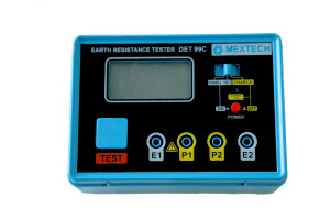 Digital Earth Resistance Tester, For Industrial