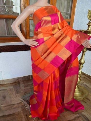 Modern Multi Color Soft Silk Saree - sd806
