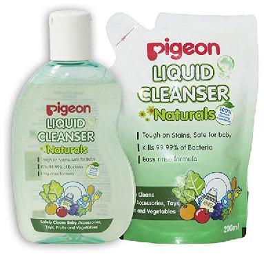 Pigeon Liquid Cleanser 200ML Naturals Combo 400ML