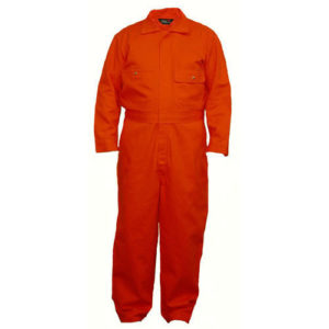 Cotton Industrial Uniform, Color : Orange