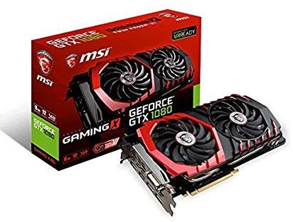 MSI Gaming GeForce GTX 1080 Graphics Card (GTX 1080 GAMING X 8G)
