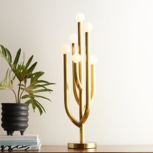 Brass Table Lamp, Color : Gold