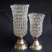 Crystal Bead Tea Light Holder