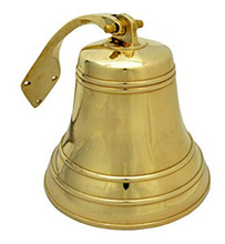 Metal Brass Ship Bell, Style : Nautical