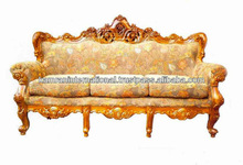 Soild Wood Carved Sofa