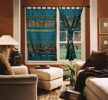 Brocade 100% Silk Curtains, Feature : Decorative