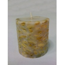 Paraffin Wax Spice Cardamom Candle, For Home Decoration, Shape : Flower