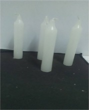 Paraffin Wax Stick Candle, For Birthdays, Color : White
