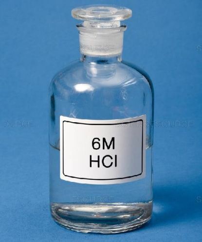 Hydrochloric acid, Packaging Type : Colorless Liquid