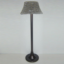 Iron Floor Lamp, Color : Black