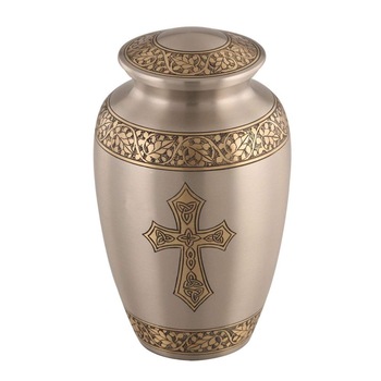 Religious Bronze Cremation Urns