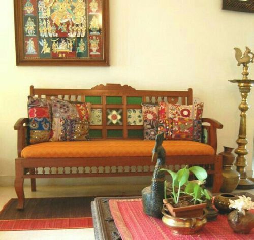 Antique Chettinad Living Room Sofa, Feature : Accurate Dimension, Attractive Designs, High Strength