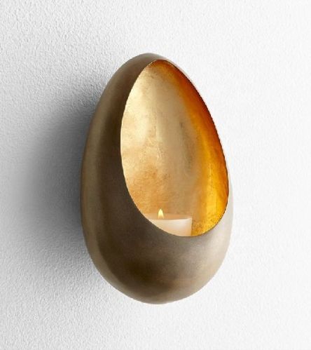 Egg Shape Tea Light Candle Holder