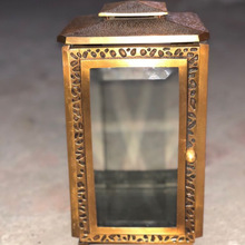 Italian Candle Lantern Brass, For Home Decoration
