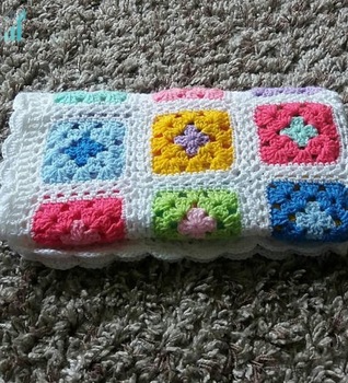 Granny Square BABY BLANKET