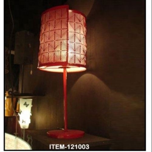 Iqbal Collection Iron Classic Table Lamp, For House Decoration, Size : Customized Size