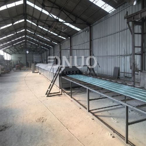 Electric Automatic FRP Skylight Roofing Panel Making Machine