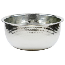 Stainless Steel Pedicure Spa Bowl, Size : 46.5 Cm Dia. X 10 Cm Ht.