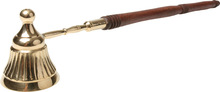 OODEN HANDLE, DECORATIVE CANDLE SNUFFER