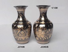 Metal Vases, Style : Folk Art