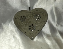 Metal Christmas Decoration Hanging Heart