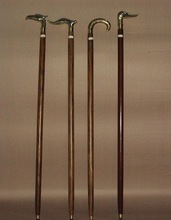 Brass Ebony Walking Stick