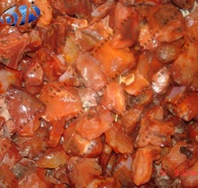 Quartz Acarnelian Semi Precious Stone, For Wall, Color : Red