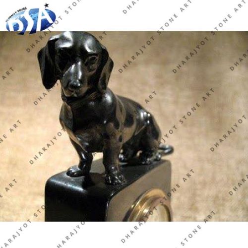 100% Natural Material (marble Black Marble Small Dogs