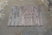 100% Natural Material (marble Copper Slate Wall Mosaic, For Garden, Hotel, Home, Complex Decoration