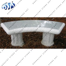 100% Natural Material (marble Granite Stone Garden Bench, Color : Rainbow