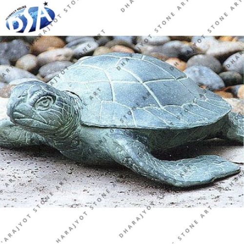 100% Natural Material (marble Green Marble Tortoise Statue