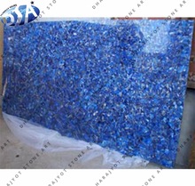 100% Natural Material (marble Lapis Semi Precious Stone, For Wall, Color : Blue