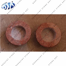 Marble Red Sandstone Antique Ashtrays, Size : 10 Cm