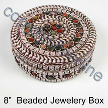 Wood Decaorative Gift Boxes, Style : Beaded Work