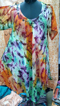 Kalashree Rayon Crepe Tie Dye Dress, Age Group : Adults