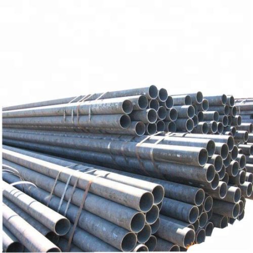 Round Carbon Steel Seamless Pipe, For Construction