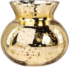 BAZOOKA Golden Glass Vase