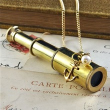 Pocket Brass Telescope