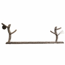 Metal Ponderosa Iron Towel Bar, Feature : Stocked