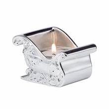 BAZOOKA Metal SILVER VOTIVE HOLDER
