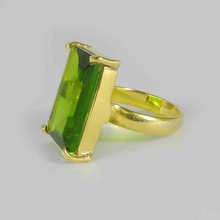 Alloy Anahi Gemstone Ring, Main Stone : Hydrothermal Quartz