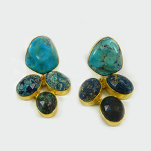 Shilpi Impex Arizona Turquoise Earring