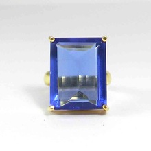 Blue Topaz Hydro Ring, Gender : Unisex, Women's