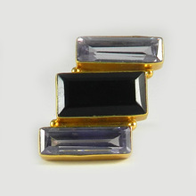 Nava Black Onyx Ring, Gender : Children's, Unisex, Women's