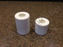 White Marble Round Candle Holder, Color : Red